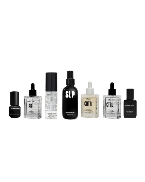 Image of bottles of Eyelash Extensions Liquid sytem